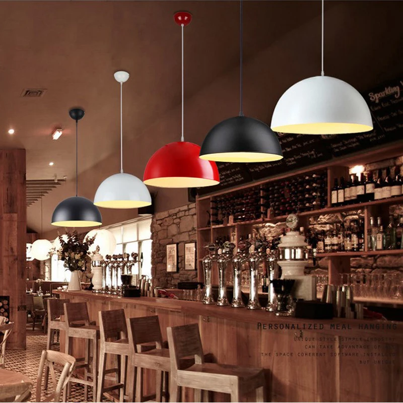 Restaurant pendant lamp chafing dish shop modern led pendant lights