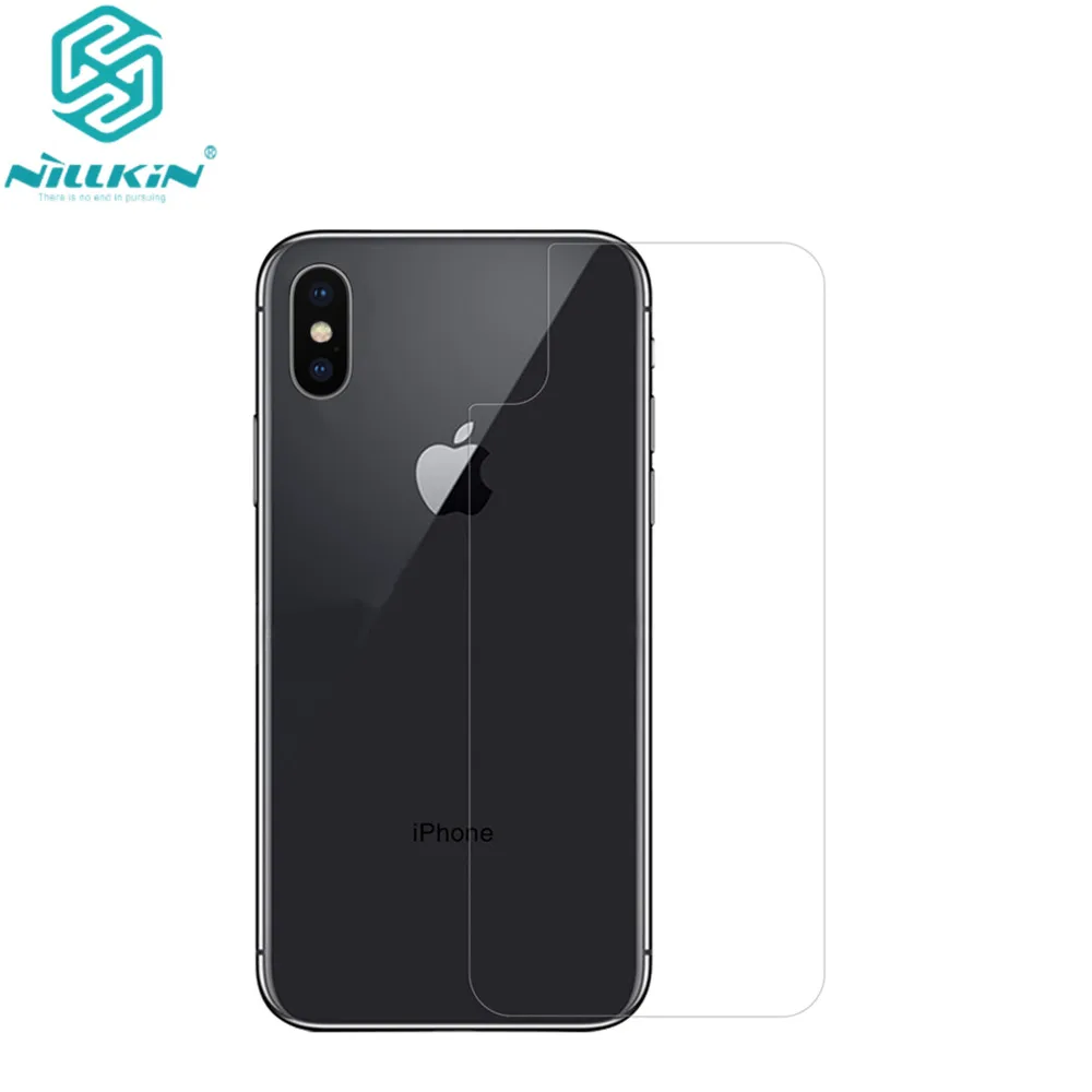Защитный экран для iphone X задняя защитная крышка NILLKIN 9H 0 33 мм тонкое закаленное