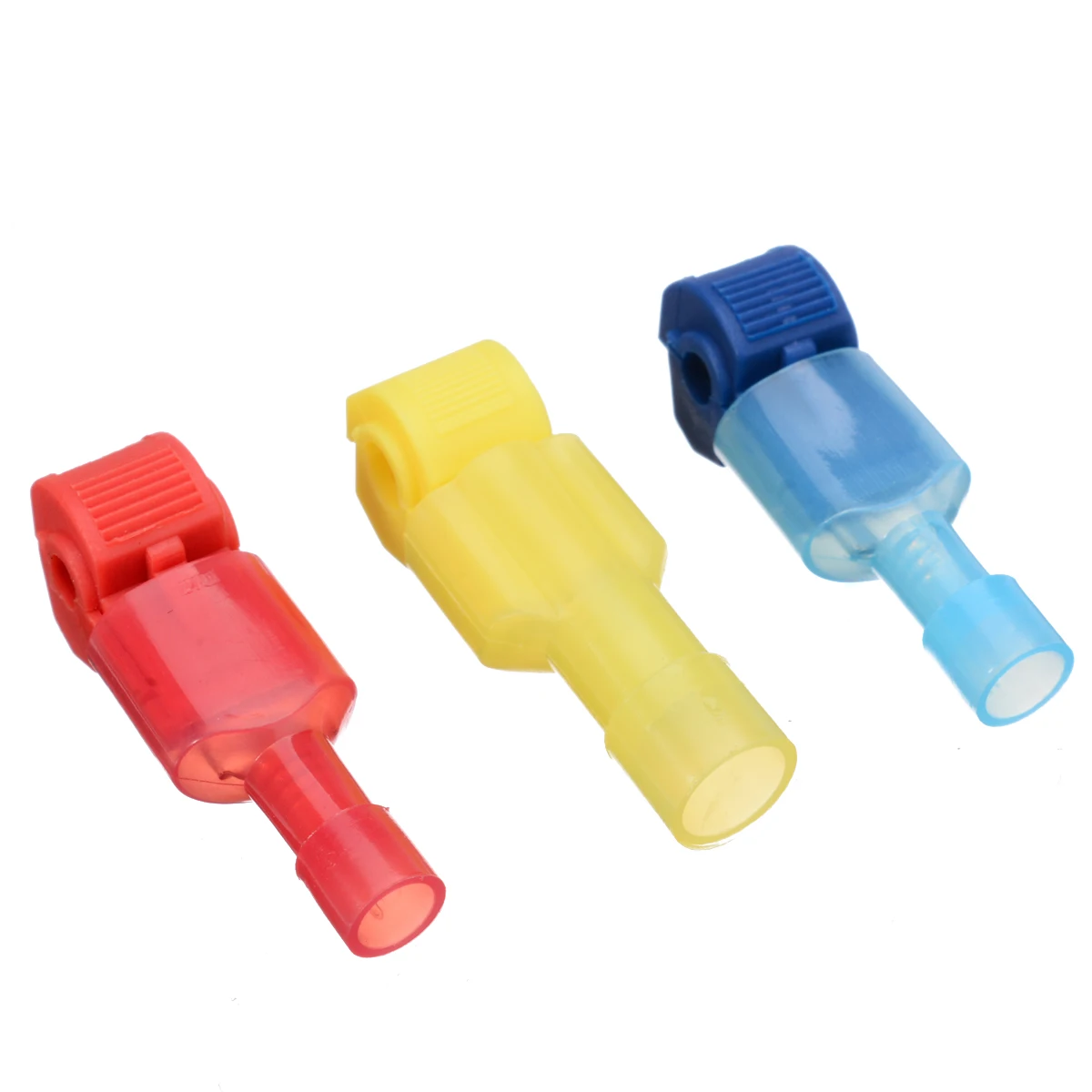 60Pcs Wire Connectors Terminals Connectors&Female Spade Kit Quick Splice Scotch Lock T Tap Wire Joint Crimp Cable Home Auto Tool