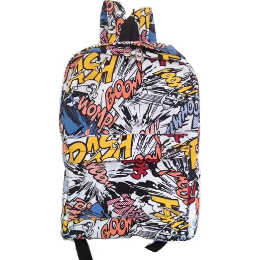 graffiti on backpack