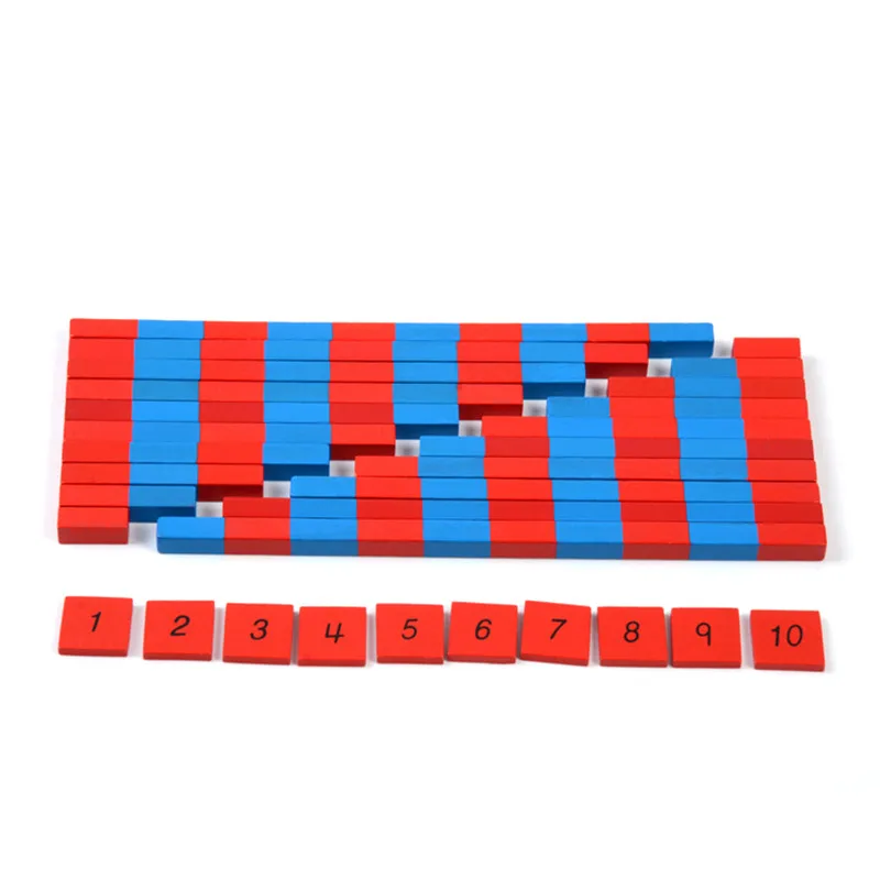 Baby Toy Small Numerical Rods Montessori Math Learning & Education Classic Wood Kids Toys Brinquedos Juguetes