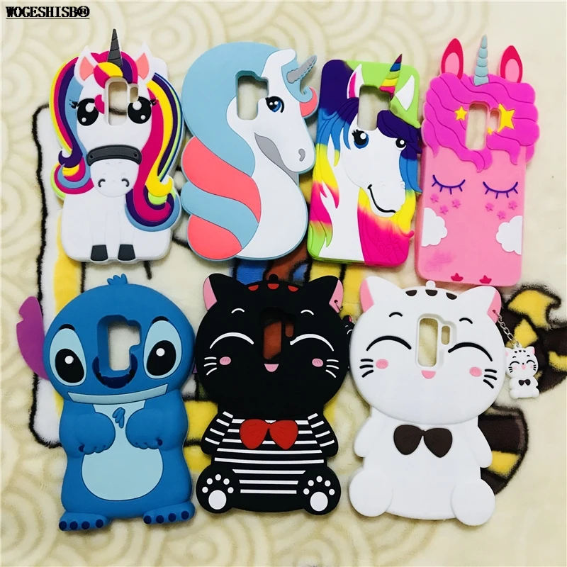 

Cat Kitty Unicorn Stitch Soft Silicone Case for Samsung Galaxy S6 S7 Edge S8 S9 Plus A5 A7 J3 J5 J7 Prime 2016 2017
