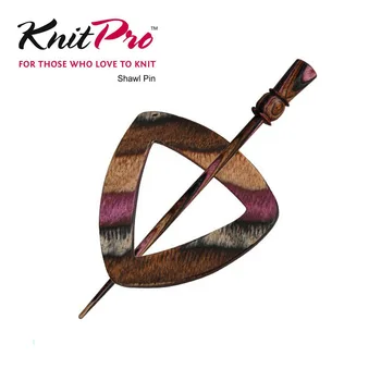 

Knitpro Symfonie Wood Shawl Pins Elegant Garment and Hair Accessories