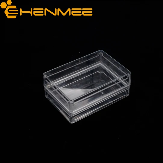 

2PCS 500g Beekeeping Tool Transparent Honey Box Honey Lattice Bees Produce Honey Bee Hive Box