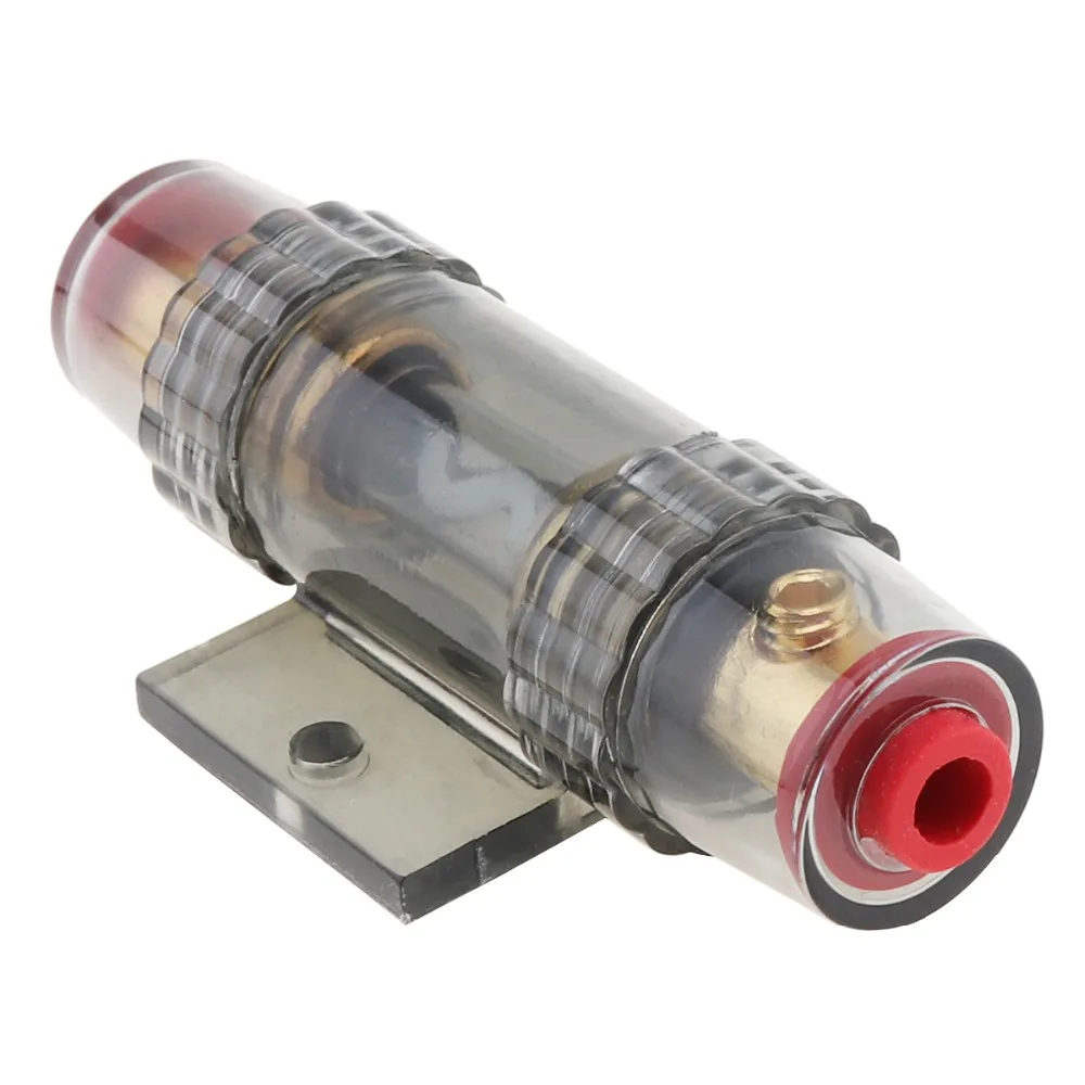 5Pcs Universal DC 12V Car Audio Refit Fuse Holder 8 Gauge 60A Car