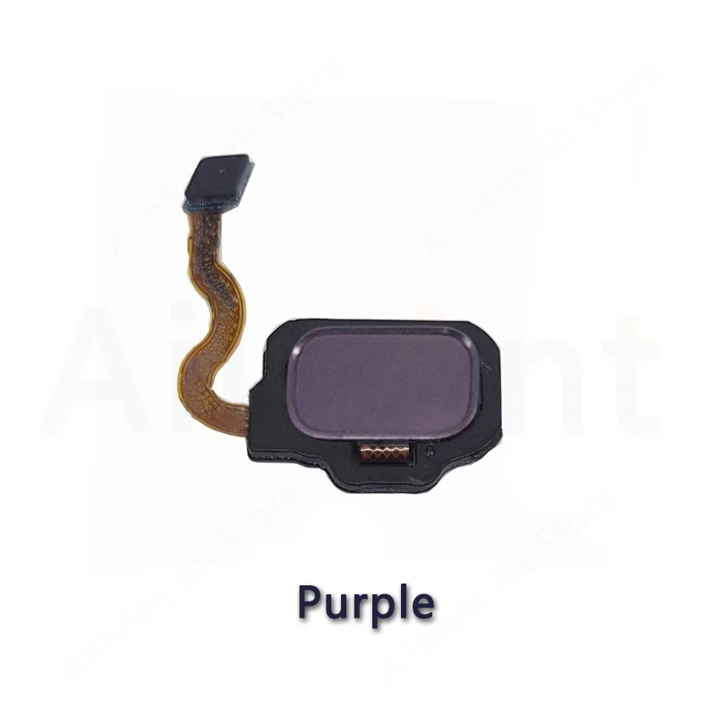 Главная для samsung Galaxy S8 Plus G9500 G9550 G950F G950S G955H G955A оригинальная задняя Кнопка отпечатков пальцев шлейф часть - Цвет: Purple