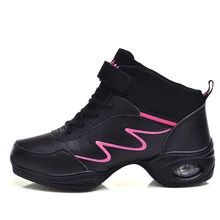 Maultby Women Black Purple Dance Shoes Jazz Hip Hop Shoes Sneakers for Woman Platform Dancing Ladies Shoes #DS4952P