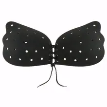 Женские сексуальные накладки на грудь, гладкое отверстие, дышащий шнурок, крыло, силиконовый невидимый нижнее белье без бретелек