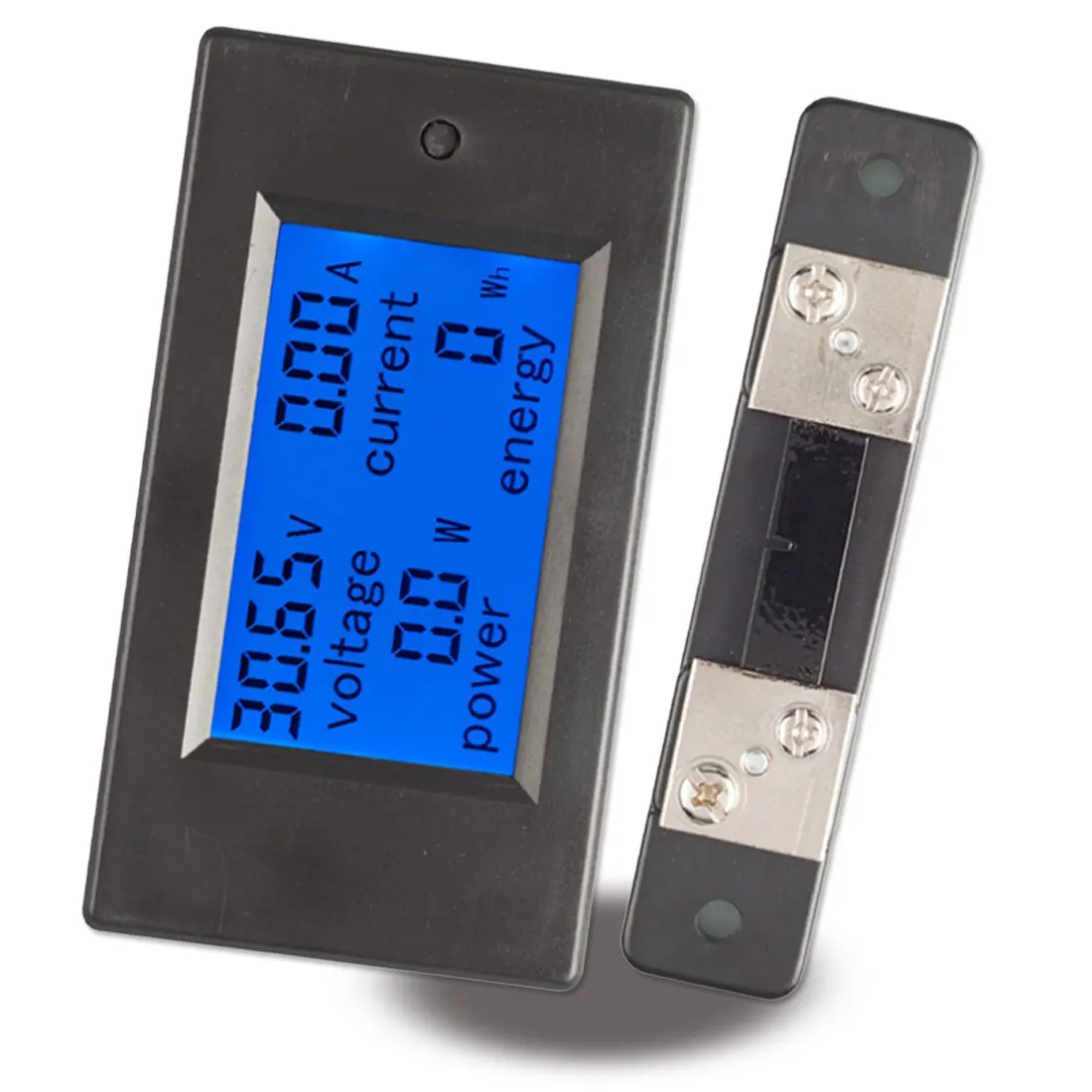 

DC 6.5-100V Digital Current Voltage Power Energy Meter DC LCD Display Multimeter Ammeter Voltmeter 50A Current Shunt