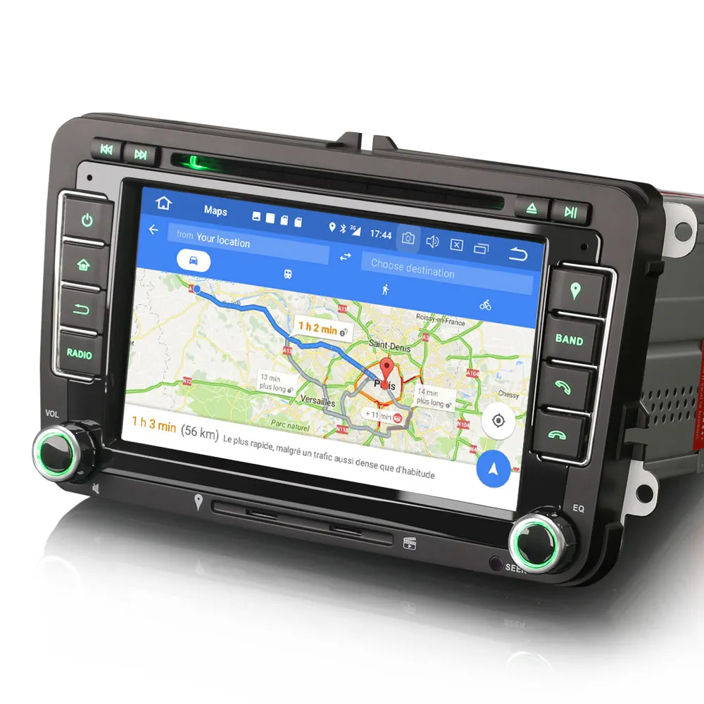 Flash Deal 8" Android 8.1 OS Car DVD Multimedia GPS Radio for Seat Altea 2004-2015 Altea XL 2007-2015 Leon MK2 2004-2013 Toledo 2004-2015 2