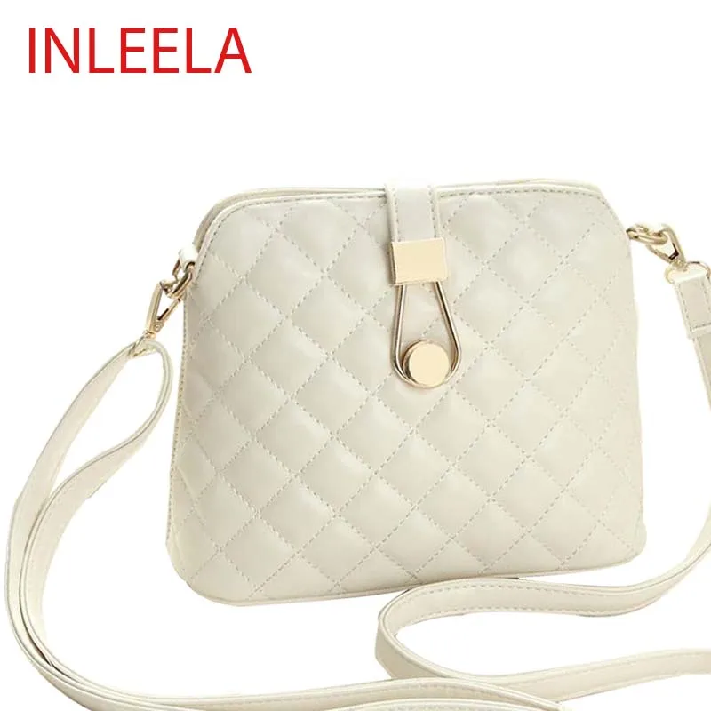 INLEELA 2016 Small Autumn Shell Bag Fashion Embroidery Shoulder Bag New Women Messenger Bag Hot Sale Messenger Bag