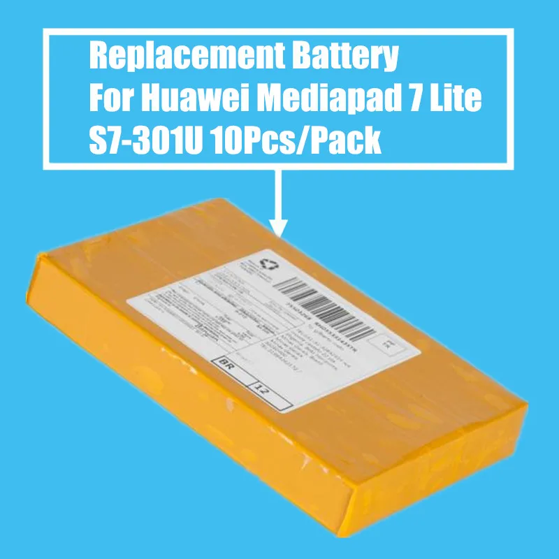 

New Arrival 10PCS/PACK 4000mah Replacement Battery for Huawei MediaPad 7 Lite S7-301U High Quality