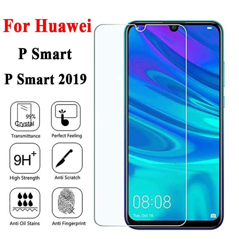 Защитное стекло на P Smart Защитная пленка для экрана для huawei Psmart защитная пленка из закаленного стекла Huawie Tremp лист Sklo Staklo Protect