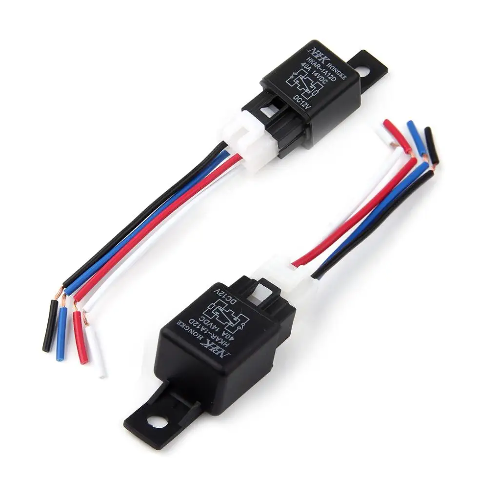 Car Auto Automotive DC 12V 40 AMP SPST Wiring Power Relay-in Relays
