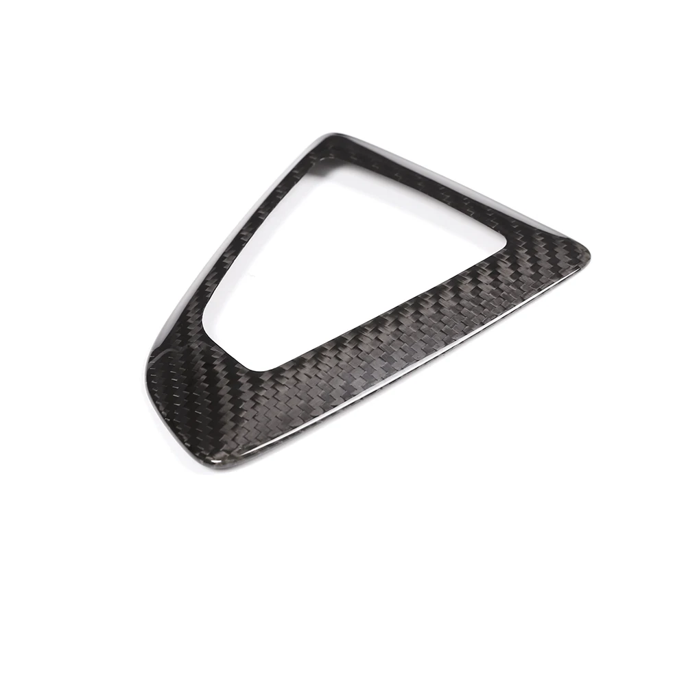 

Newest Real Carbon Fiber Gear Shift Panel Frame Cover Trim For BMW 1 2 3 4 Series F20 F21 F22 F23 F30 F32 F33 F36 Car Accessory