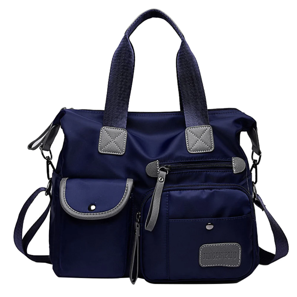 عارضة النساء للماء Crossbody حقيبة كتف مومياء حقيبة يد المحمولة الأم الحفاض حقائب من القماش للنساء