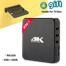 H96-III 4GB 32GB Android 7.1 Smart TV Box with Kodi 17.3 RK3328 Quad Core Mini PC 4K Media Player Bluetooth Wifi USB 3.0 Set Box