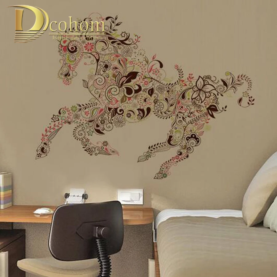 Online kopen wholesale paard muur posters uit china paard muur ...
