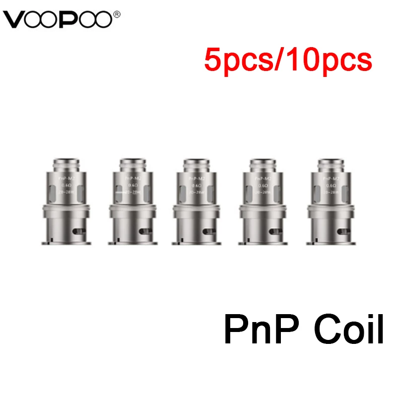 Сменная катушка VOOPOO PnP 5/10 шт. для катушки 0 45 ом 1/0 6 8 1/2 1/ 1/2/1/2/2/1/ 1/|Испарители