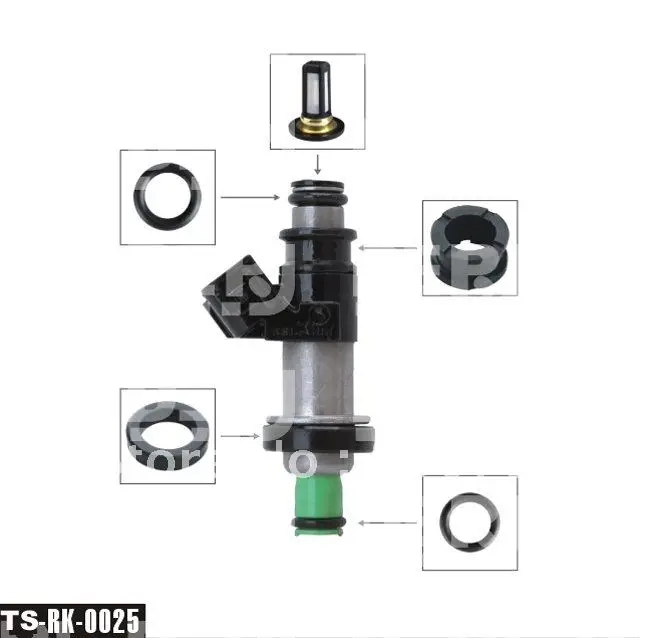 

free shipping!!100sets/box KEIHIN TOP FEED MPI Fuel Injector Repair Kits TS-rk0025