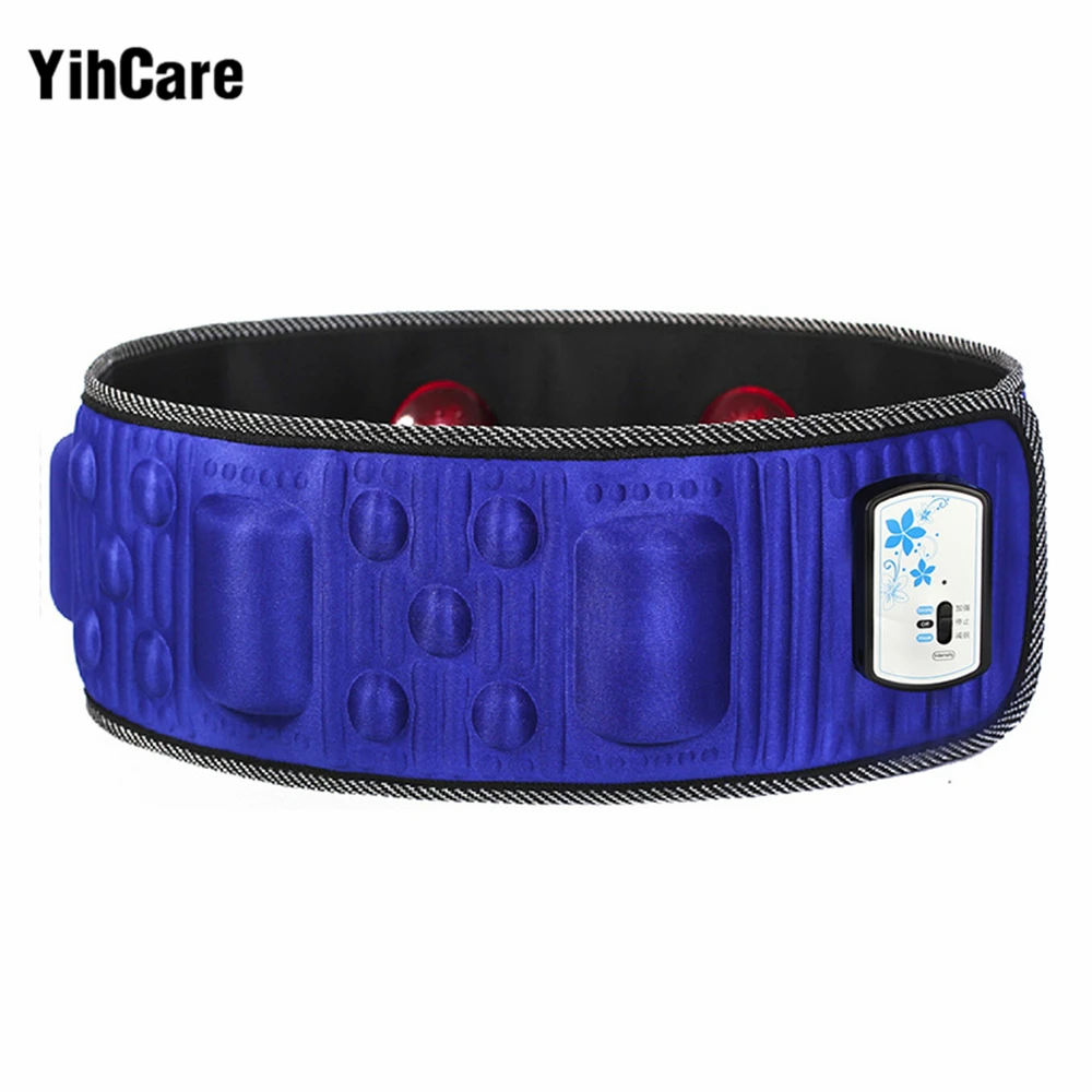 YihCare 220V Electric Vibration Infrared Ray Sauna Waist Slimming Belt Fat Burning Heating