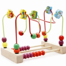 Смешной пробки hreading ребенка здания ребенка раннего детского образования головоломки детские игрушки