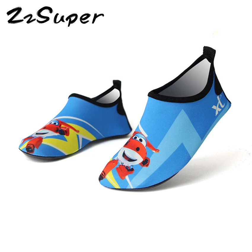 Children Aqua Shoes Boys and Girls Indoor Slippers Kids Animal Soft