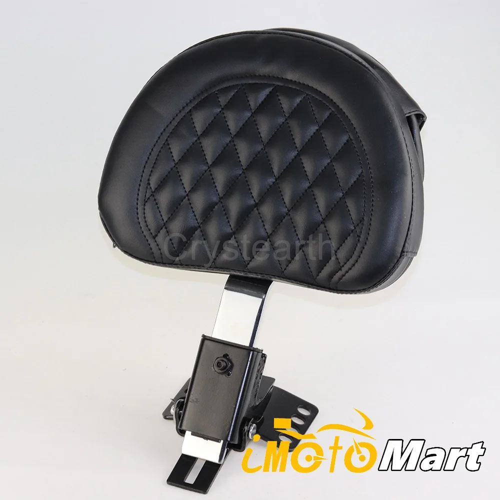 

Motorcycle Adjustable Driver Rider Backrest Kit For 97-16 10 11 12 13 14 15 Harley Touring Road King Road Street Electra Glide