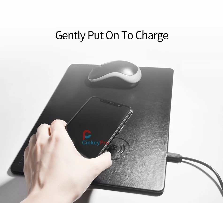 Mouse Pad QI Wireless Charger 4