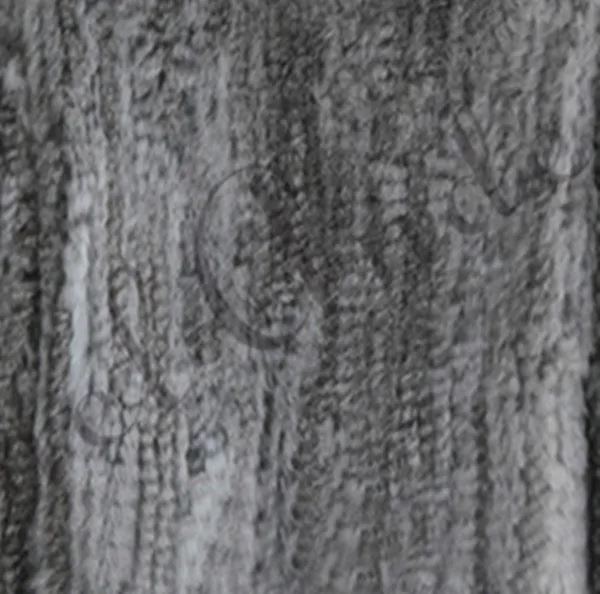 Этель Anderson Реал Фарм Кролика трикотажные пальто куртка Новые короткие пальто специальные Дизайн с длинным рукавом Топ с V-образным вырезом верхняя одежда - Color: Grass Grey