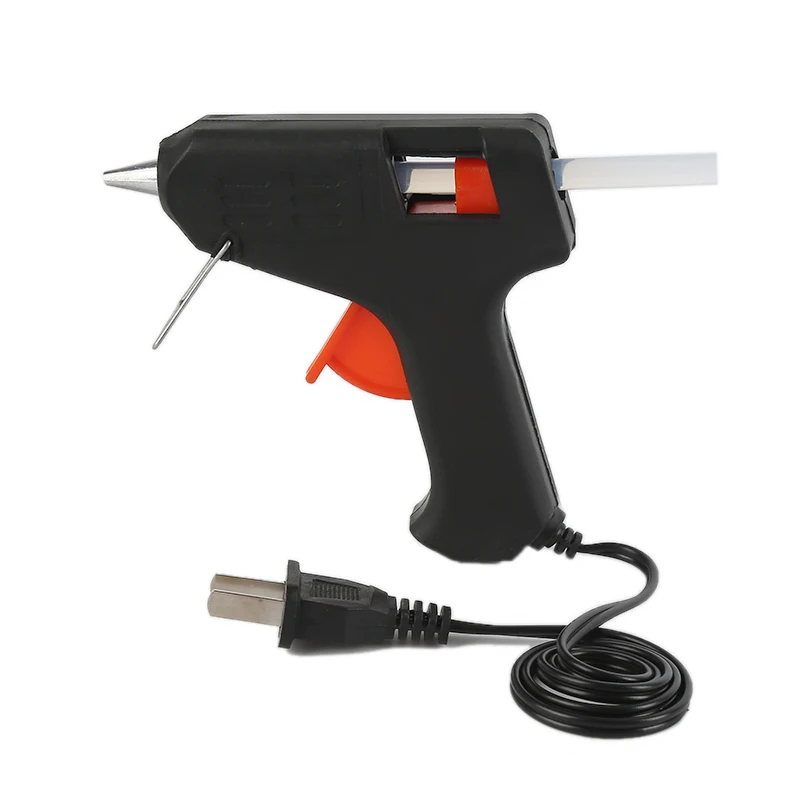 

20W Mini Electric Heating Hot Melt Glue Guns Professional DIY Craft High Temp Heater Melt Repair Tool For 7mm Sticks New