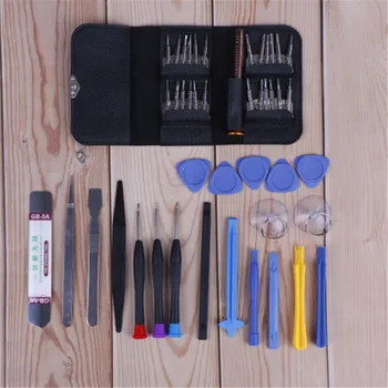 

Hand Tools Set Pry Opening Screwdriver 45 in 1 Mobile Phone Repair Tool Kit for iPhone iPad Xiaomi Tablet PC Small Toys