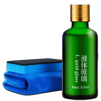 

50ML Car Coating Agent Plating Crystal Set Nano Coating Car Paint Liquid Ceramic Coating Kit With Sponge And Towel