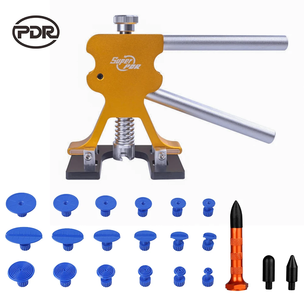 PDR инструменты для безболезненного ремонта вмятин набор инструментов для ремонта автомобиля инструмент для ремонта тела вмятин Съемник подъемника присосок набор для удаления града вмятин DIY