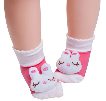 Cotton Baby Socks Meias Bebe Cute Animal Pattern High Quality Anti Slip With Rubber | Детская одежда и обувь