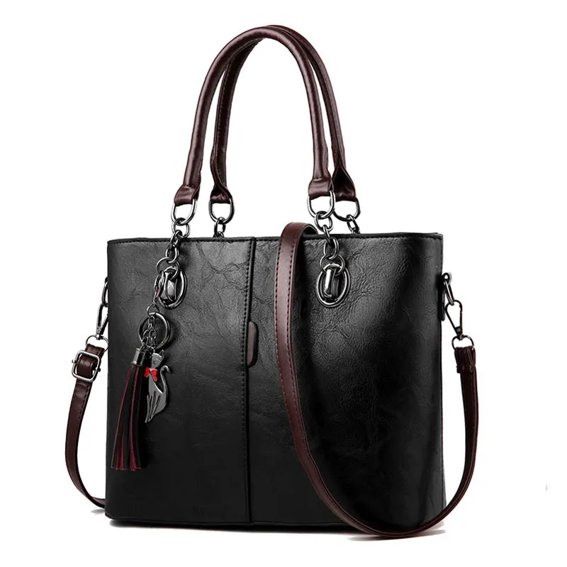 Bolsa feminina сумки для женщин bolso mujer torebki damskie сумка через плечо sac Дамская ручная роскошная сумка-мессенджер dames tassen - Цвет: Black Bag