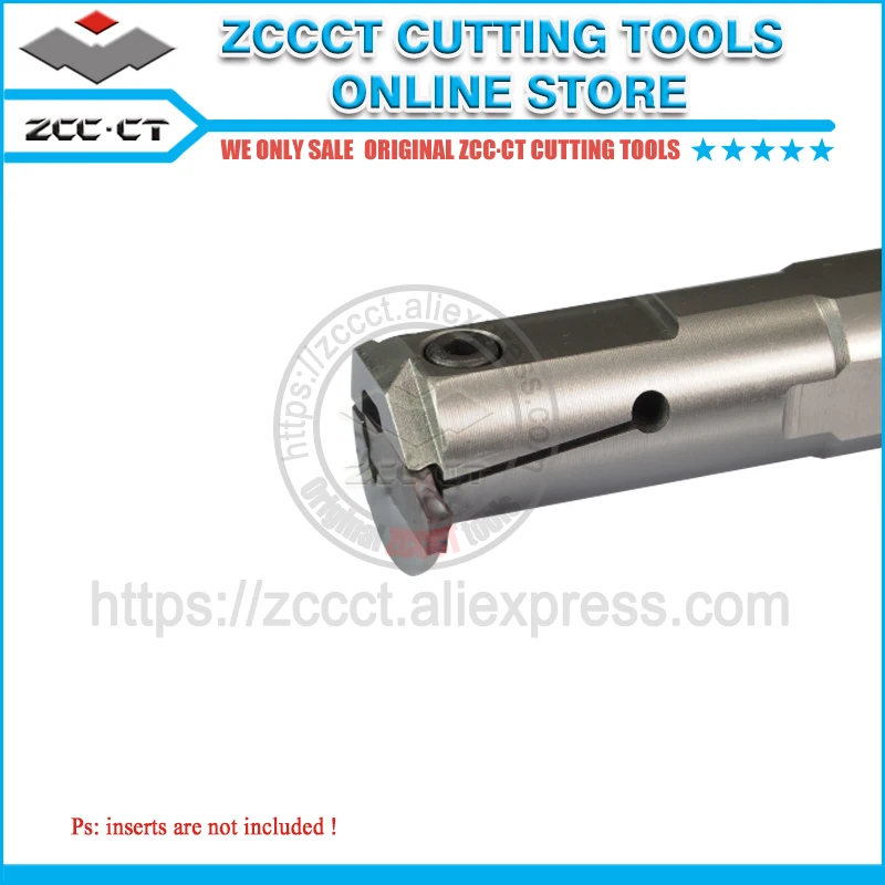 

ZCCCT cutting tool holder C32S-QHDR11-44 for internal cut right hand tools for inserts ZRHD05 and ZTHD05