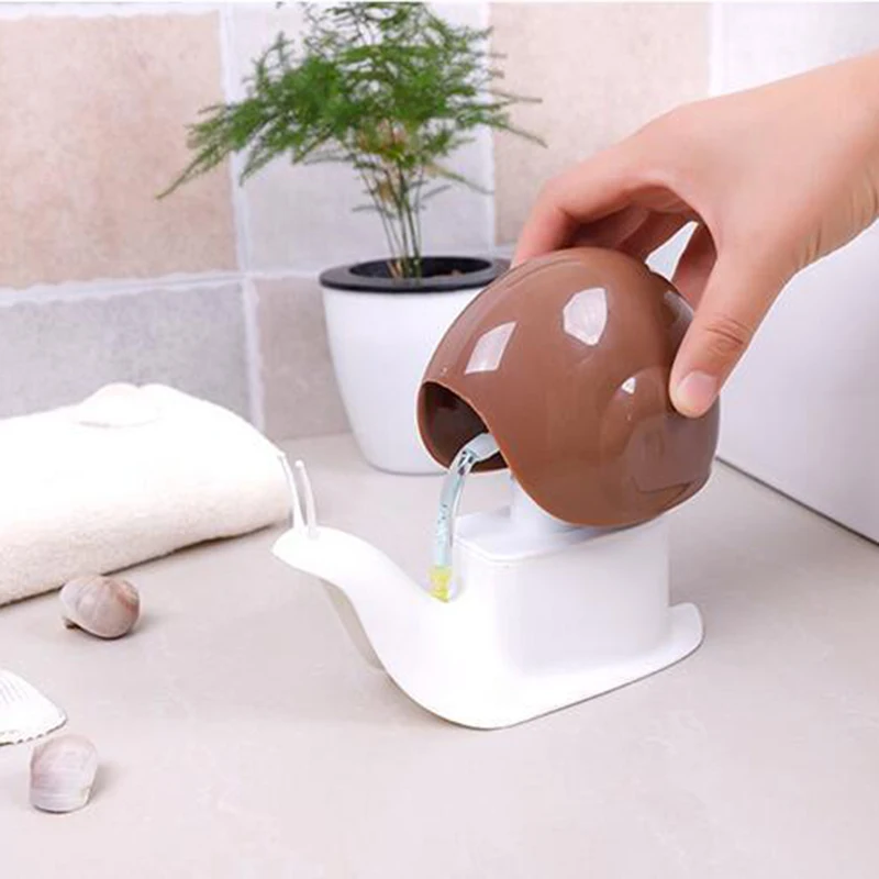 JPZYLFKZL Creative Cute Cartoon Snail Shaped Liquid Soap Dispenser Set Bathroom Storage Shelf Shampoo Soap Dispenser Practica JPZYLFKZL Creative Cute Cartoon Snail Shaped Liquid Soap Dispenser Set Bathroom Storage Shelf Shampoo Soap Dispenser Practica