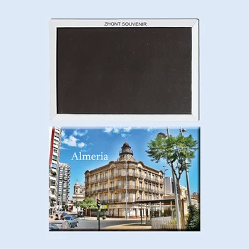 

Cityscape Almeria Spain 22957 Magnetic refrigerator Travel souvenirs gifts for friends