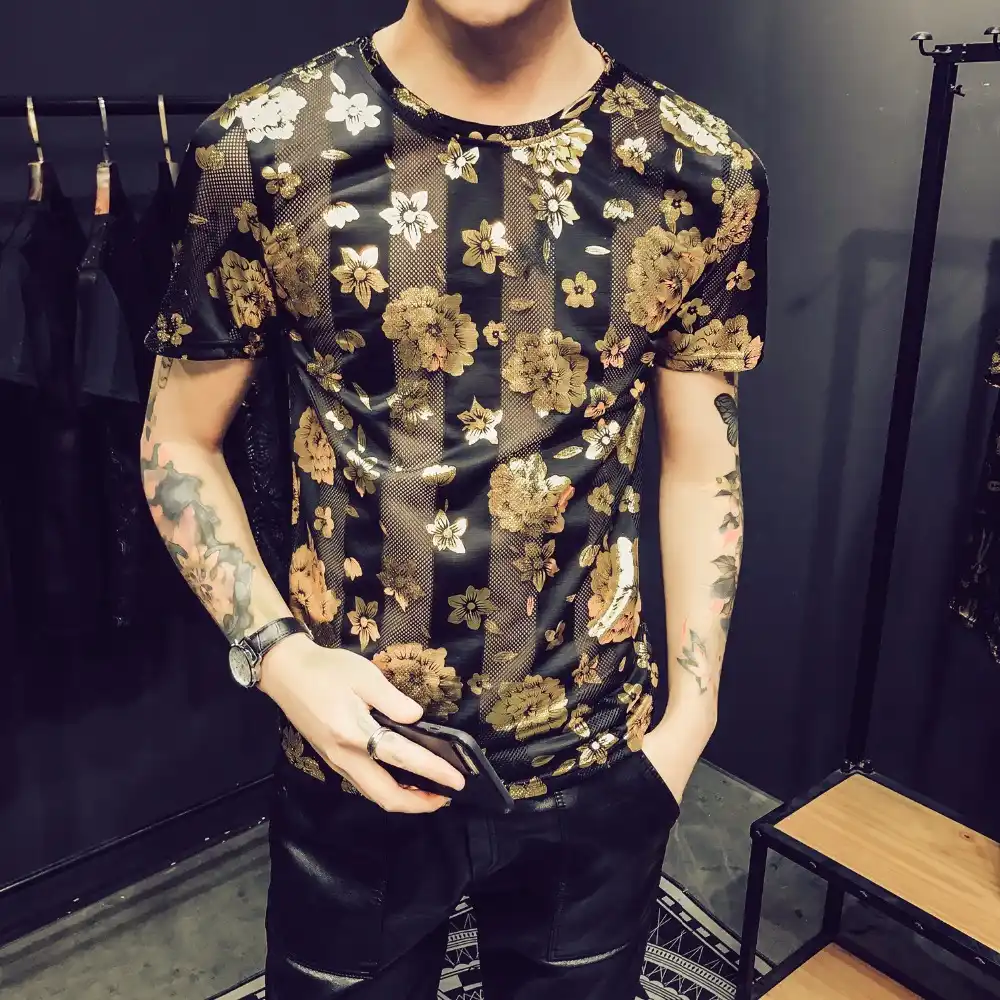 t shirt kobe uomo oro