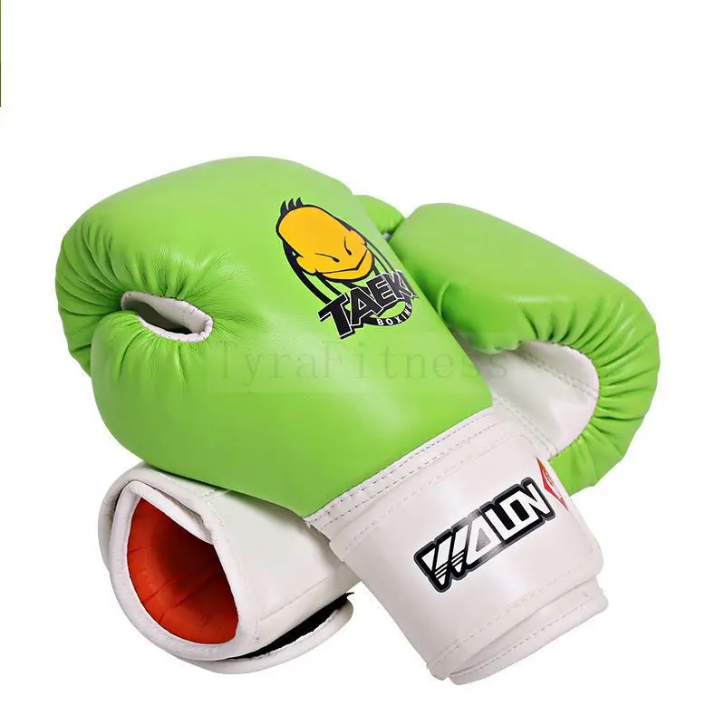 4 унции детей мультфильм спарринг MMA Kick Fight боксерские перчатки цветные