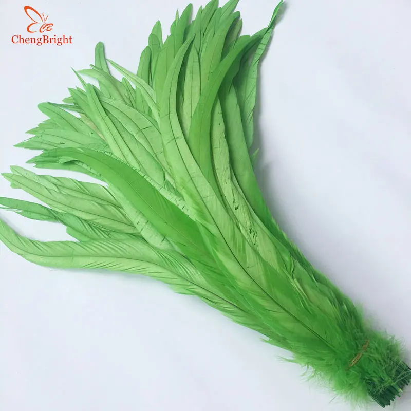 ChengBright 50 шт. 30-35 см новые желтые перья петуха хвоста для украшения перо для рукоделия Christma Diy перо фазана