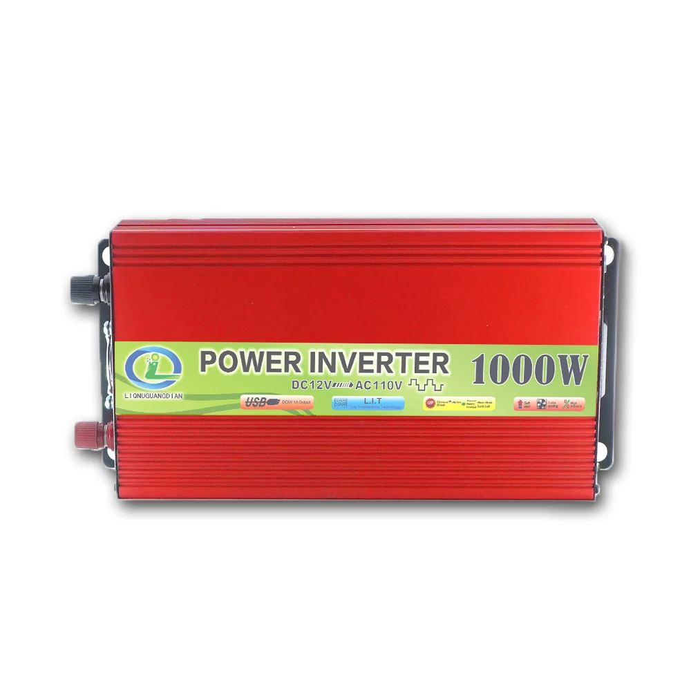 

1000W Car Vehicle USB DC 12V to AC 110V Power Inverter Adapter Converter Modified Sine Wave Inverters