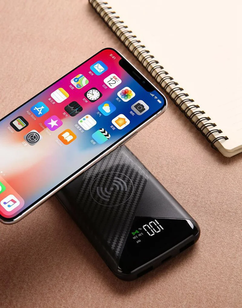 New Arrival 10000mah Power Bank External Battery PoverBank Wireless charging Powerbank Portable Mobile phone Charger For Samsung New Arrival 10000mah Power Bank External Battery PoverBank Wireless charging Powerbank Portable Mobile phone Charger For Samsung