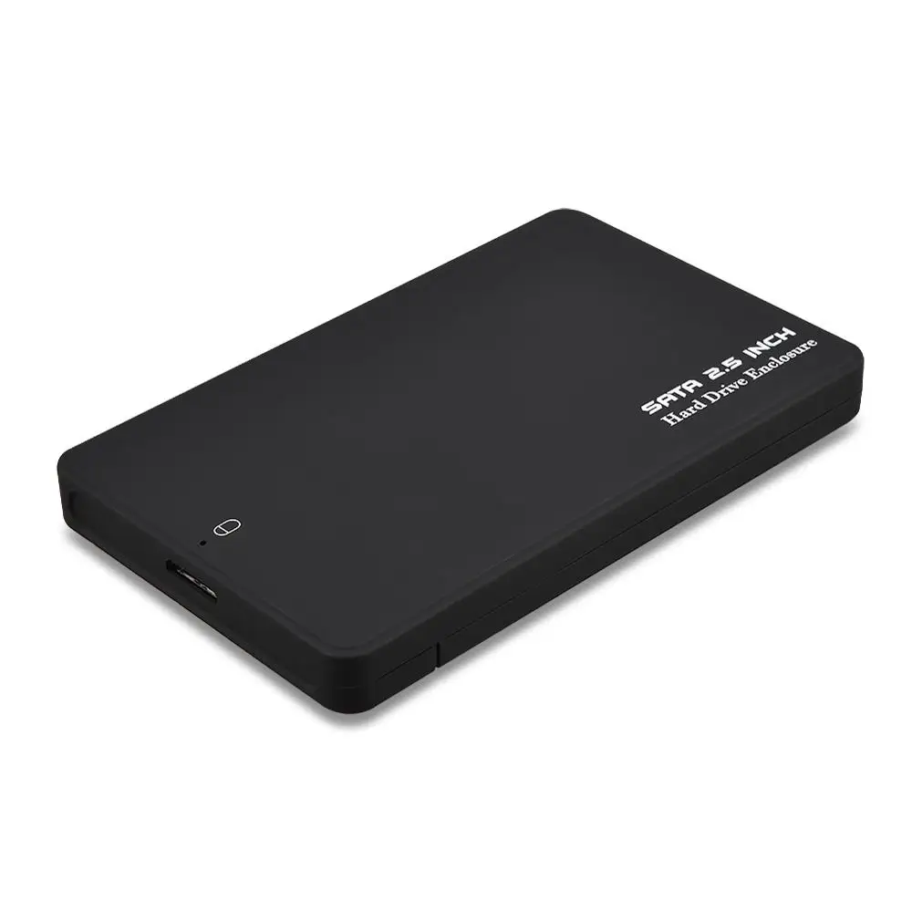 SATA к USB 3 0 HDD SSD корпус черный 2 5 дюймов внешний жесткий диск коробка портативный 1