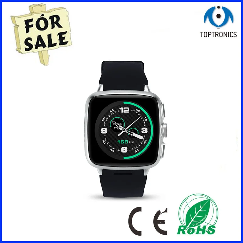 Top sales battery 600mah hand free speaker MTK6572--Dual Core smart watch 3G sim card camera gps watch mobile phone
