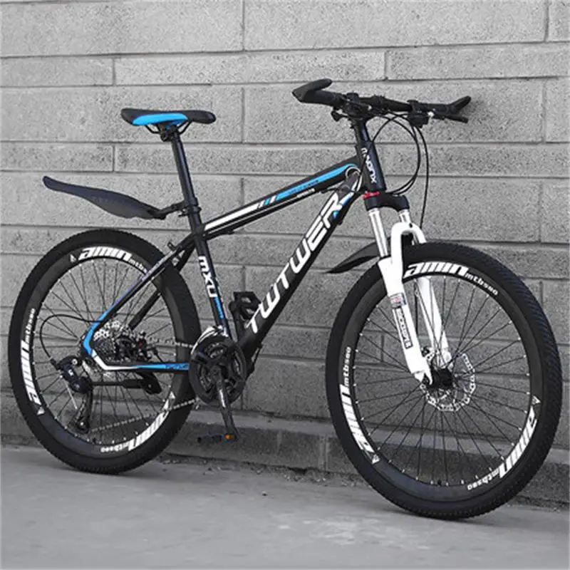 Discount Bicycle Adult Mountain Cross Country Speed Road Bike Men and Women Students Lightweight Racing Youth Bicycle 2