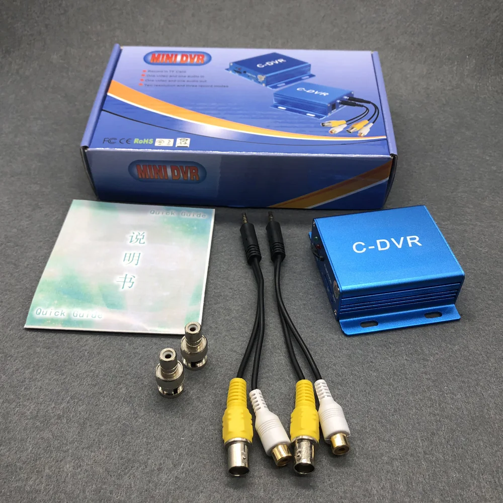 OwlCat Мини CCTV мобильный C DVR видео цифровой видеорегистратор 1 CH Поддержка TF SD карта