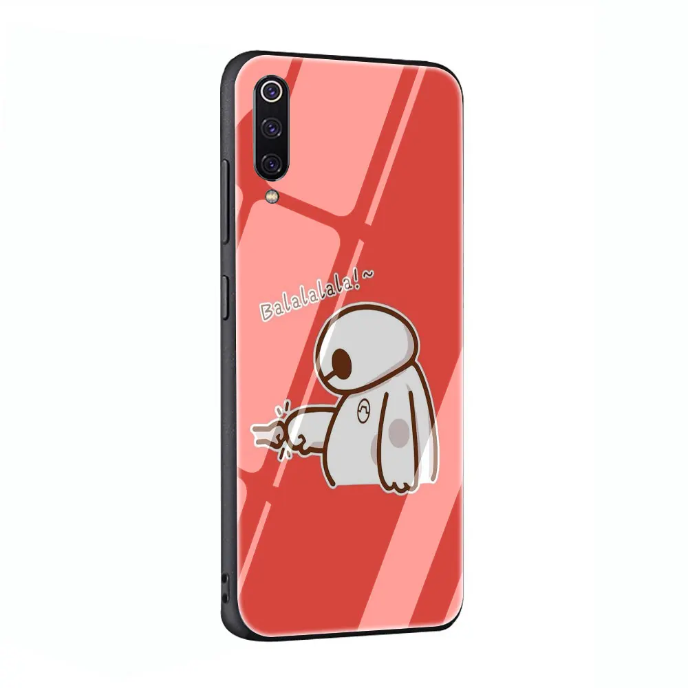 Cut Baymax Tempered Glass Phone Cover Case For Xiaomi Mi 8 9 Redmi 4X 6A Note 5 6 7 Pro Pocophone F1 - Цвет: G5