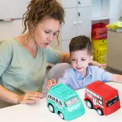 6 шт. забавная модель автомобиля, игрушки для малышей, детей, литые под давлением Пластиковые Мини-машинки, детские игрушки для мальчиков